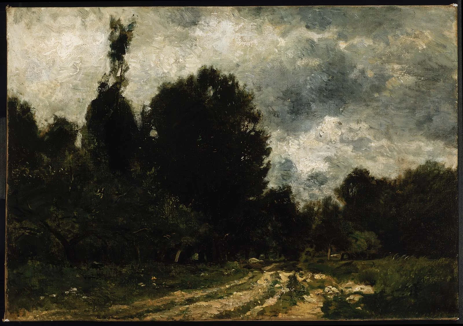 Road through the Forest, detail