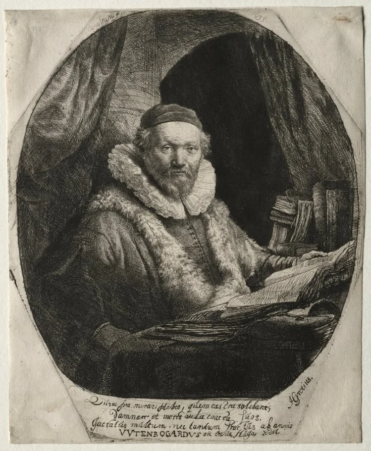 Jan Uytenbogaert, Preacher of the Remonstrants, detail