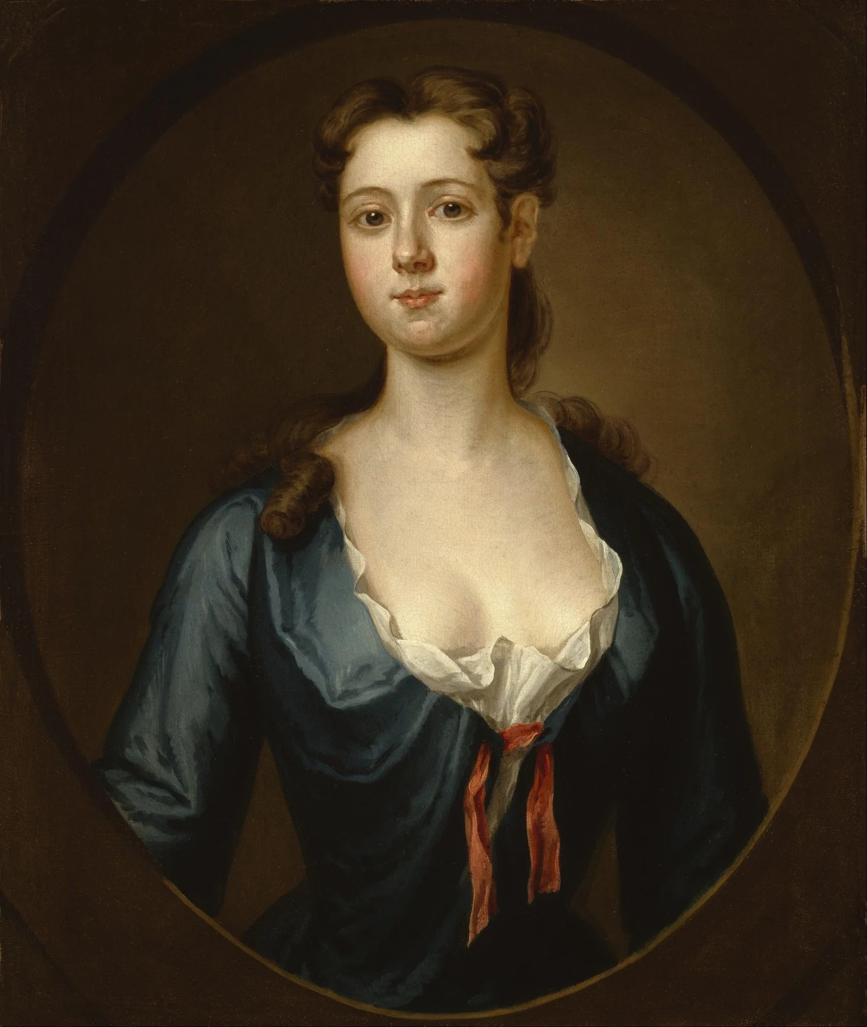 Portrait of Mary Pemberton (1717–1763), detail