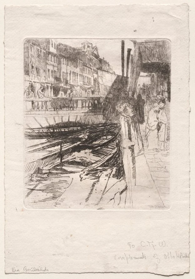 Via Garibaldi, detail