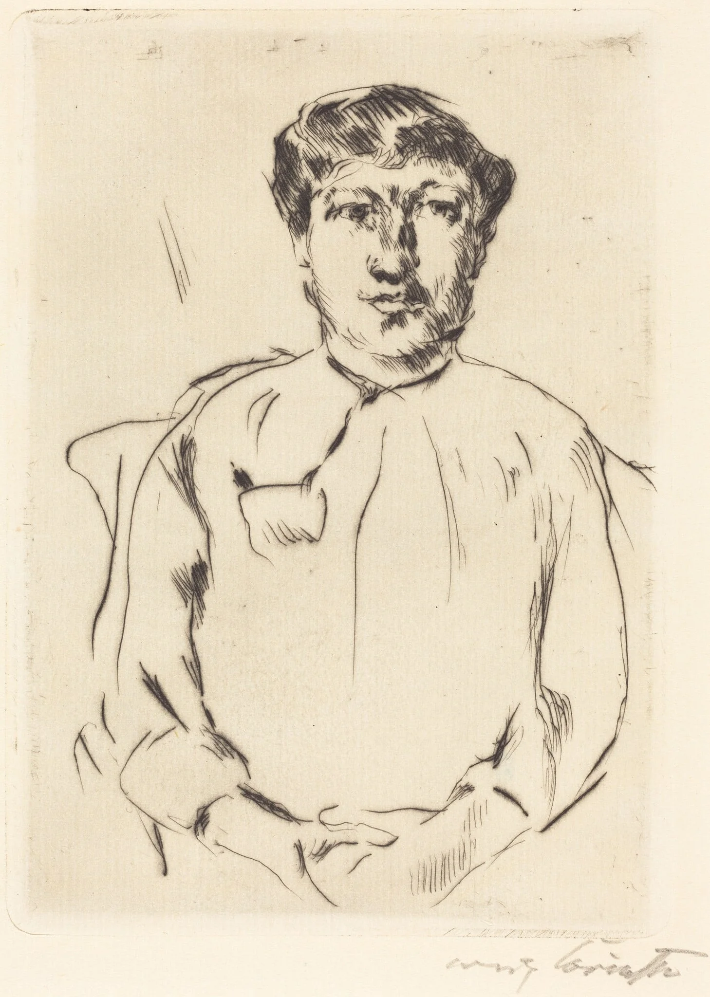 Frauenbildnis (Portrait of a Woman), detail