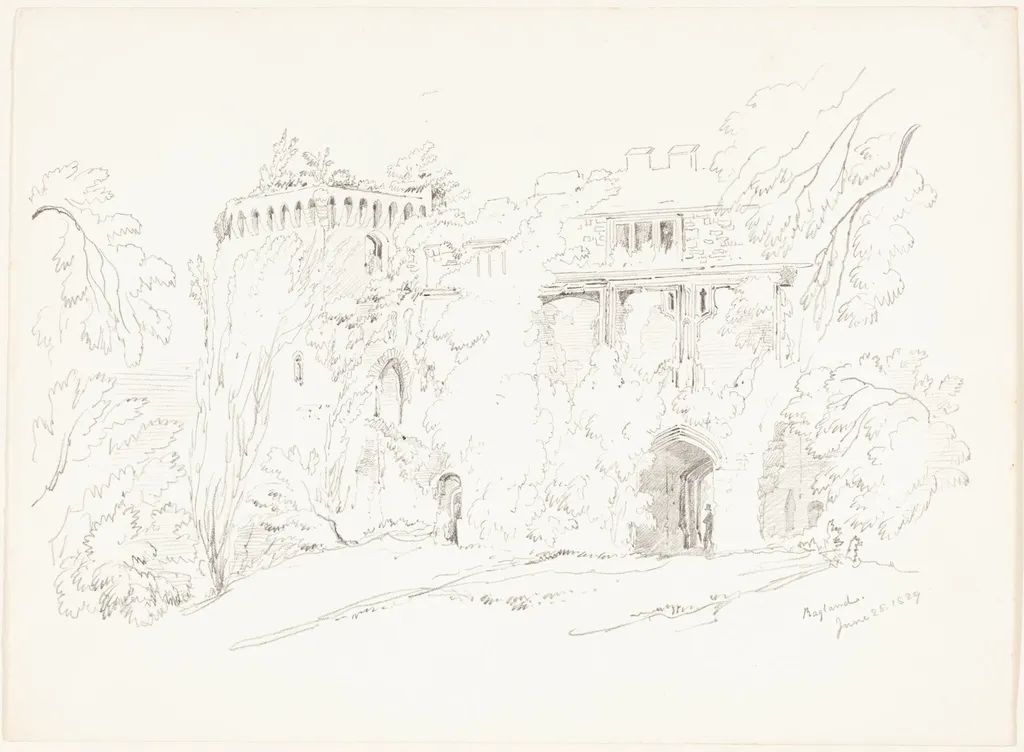 Ragland, by James Bulwer, graphite, 1829