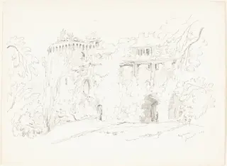 Ragland, by James Bulwer, graphite, 1829
