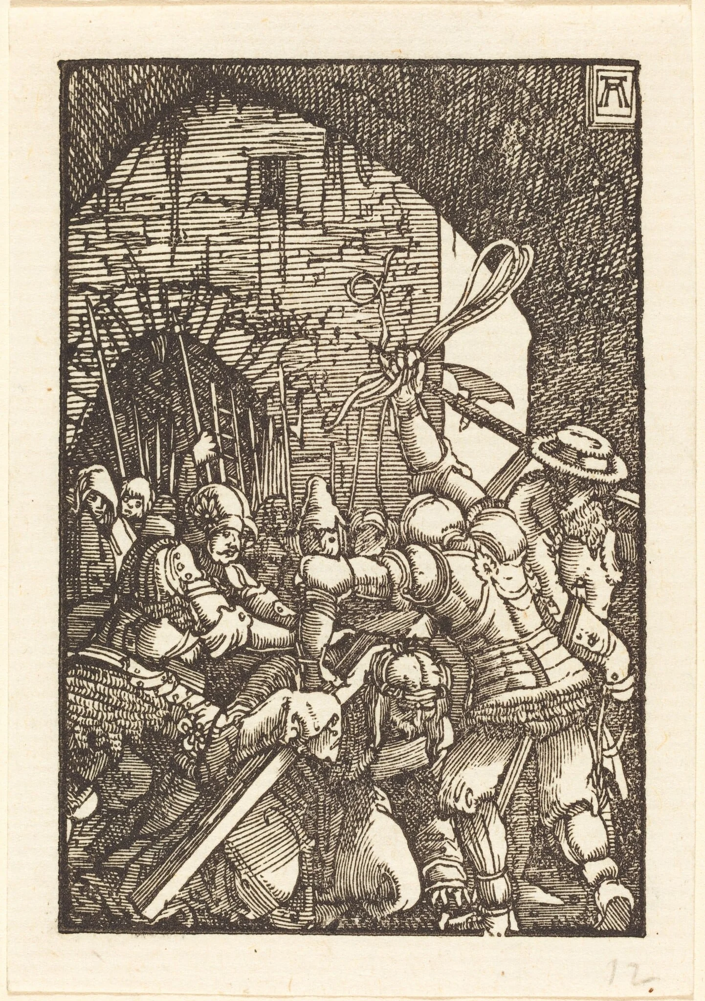 Christ Carrying the Cross, detail
