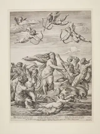 Triumph of Galatea, by Hendrick Goltzius