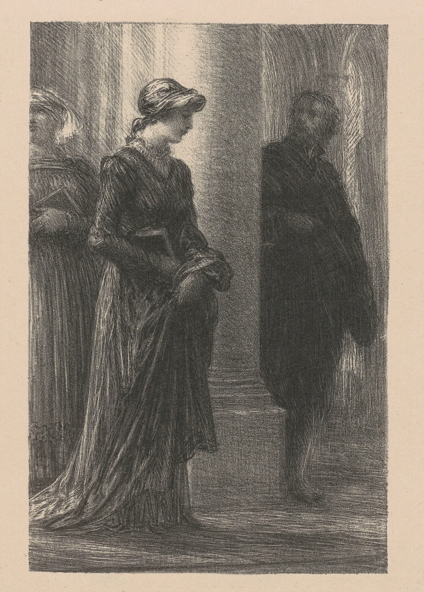 Richard Wagner and His Genius from Scenes of Rheingold, detail