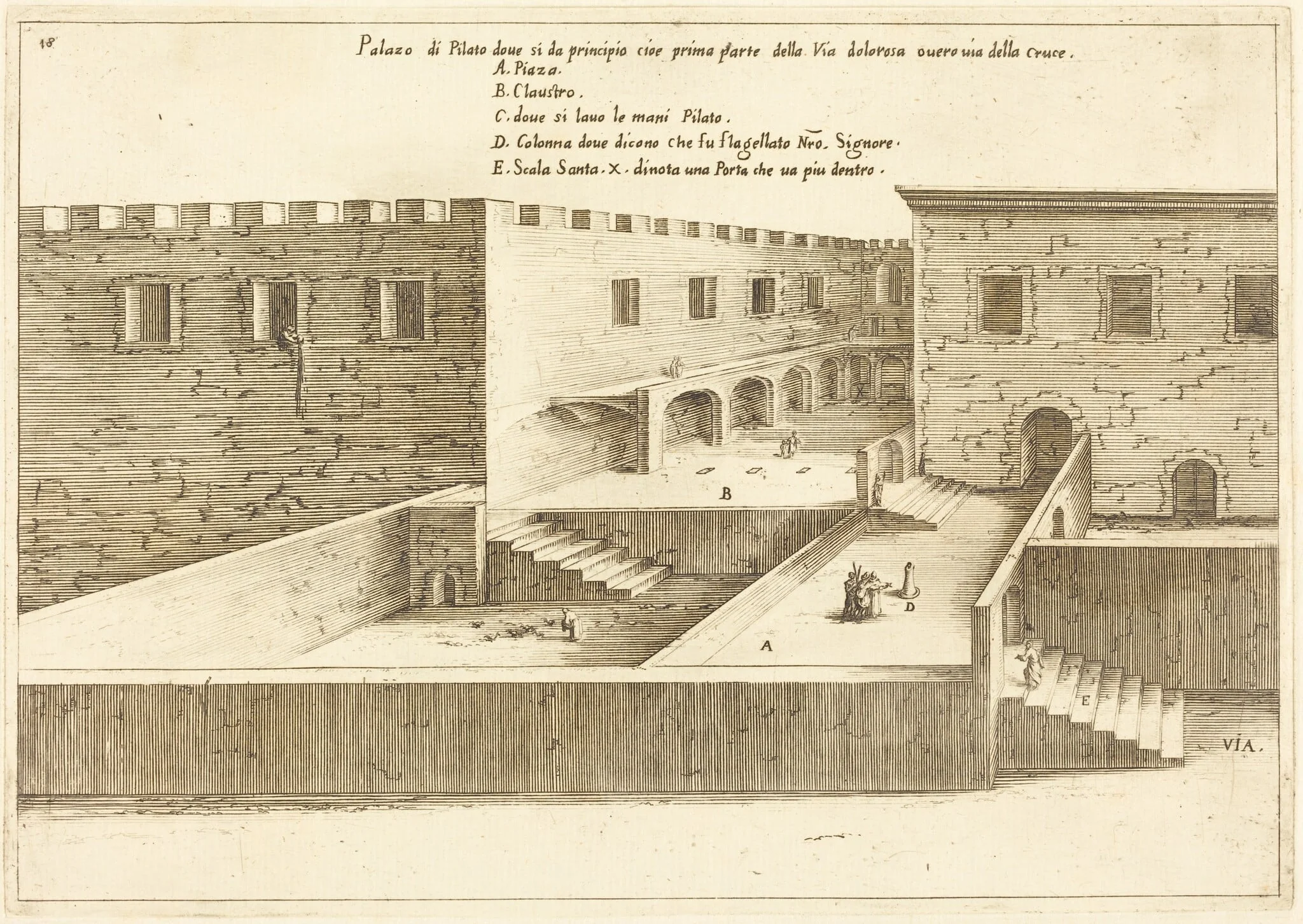 House of Pilate, detail