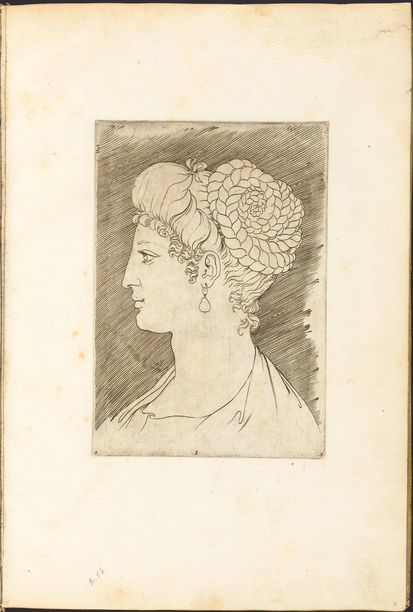 Print from Drawing Book, detail