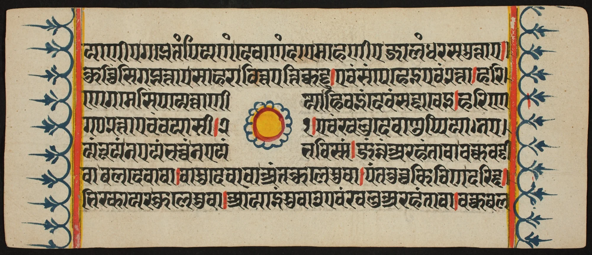 Kalpa Sutra, detail