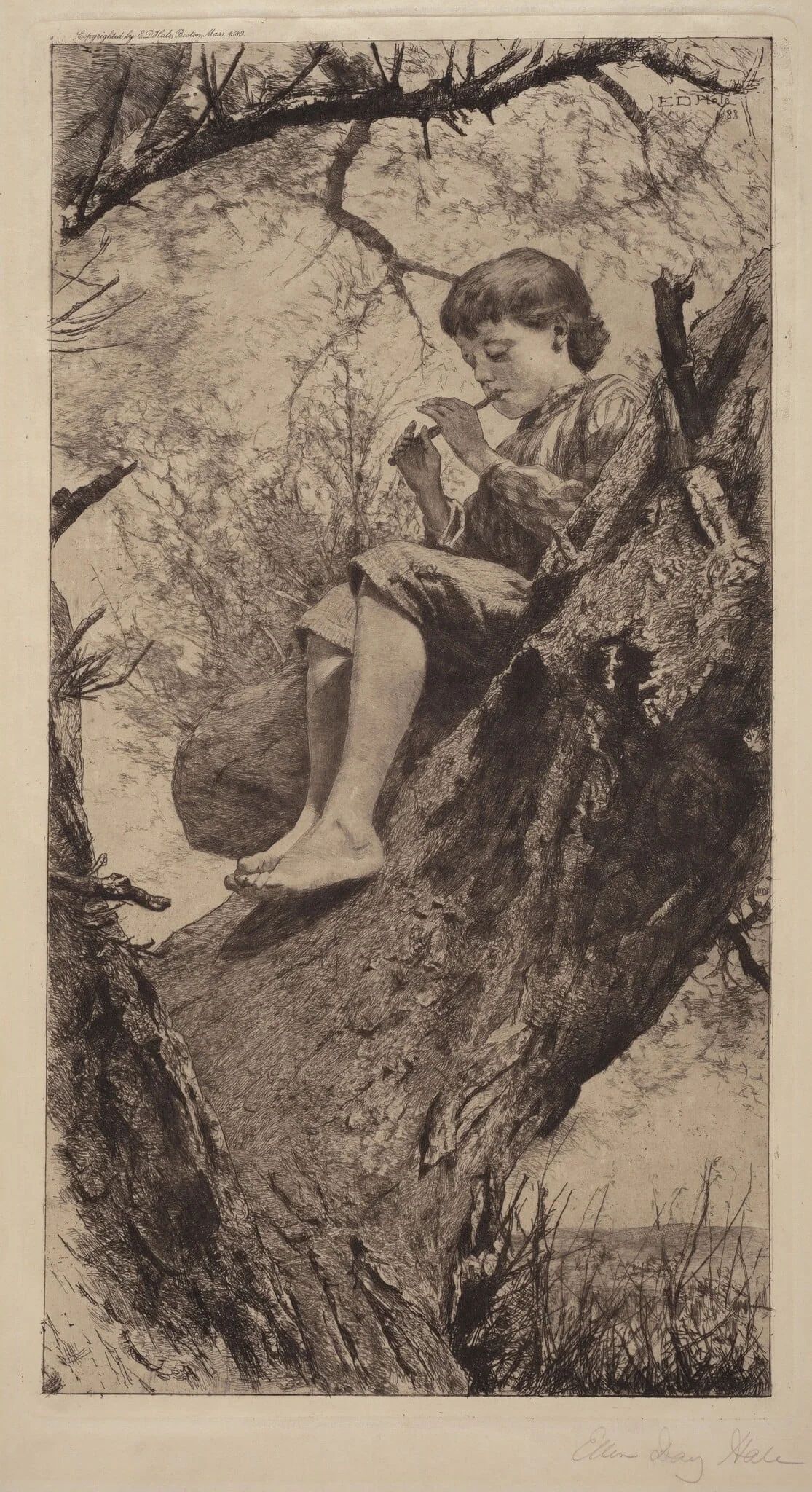 The Willow Whistle, detail