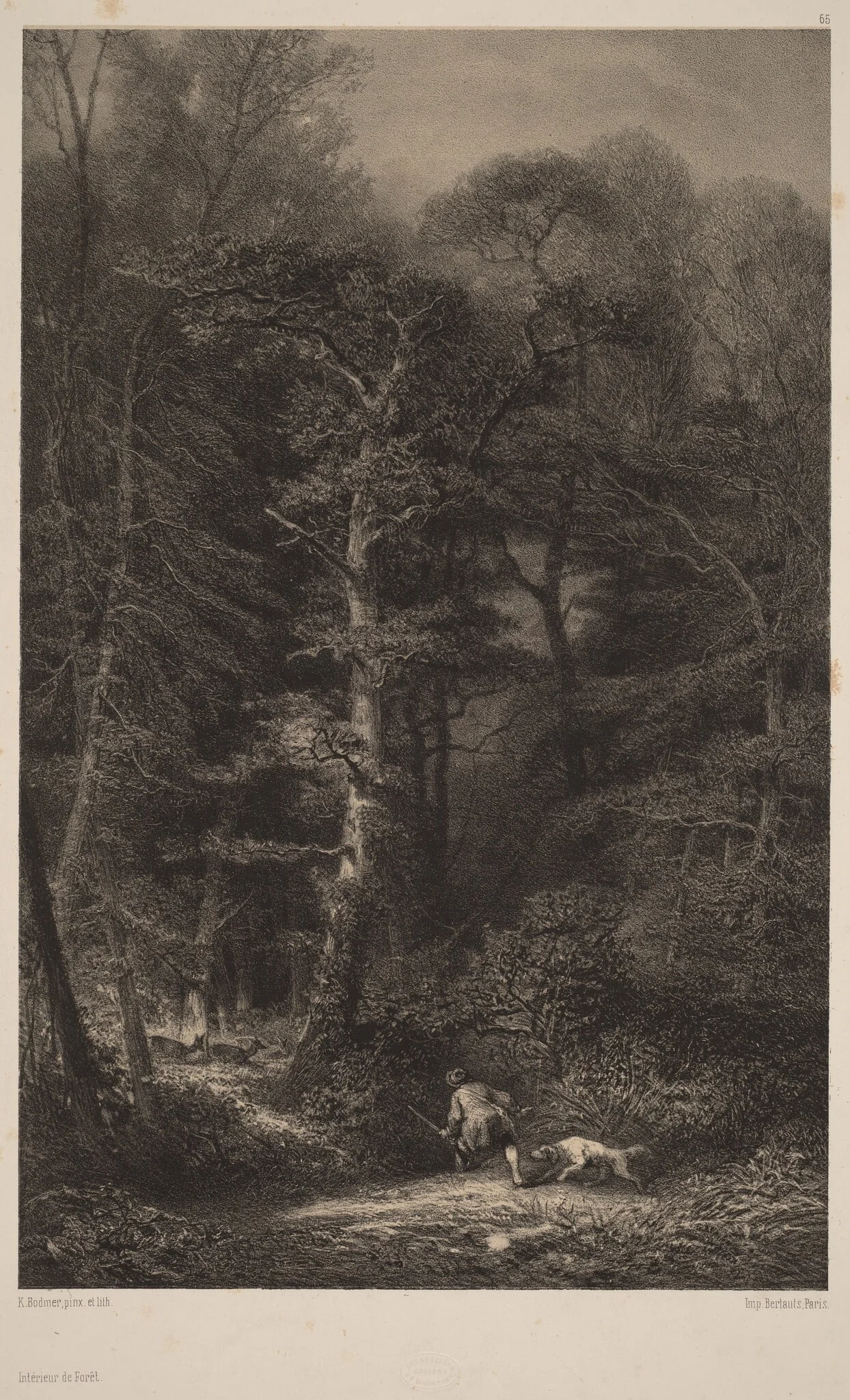 Intérieur de Forêt, detail