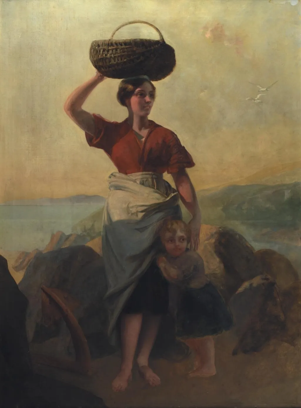 South Wales, by John Deffett Francis, oil, 1874