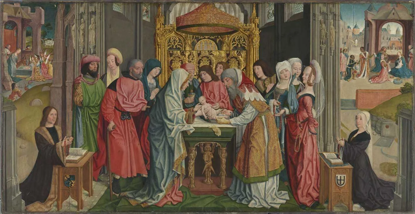 Circumcision of Christ, detail