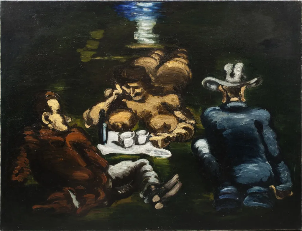 Luncheon on the Grass, by Vilhelm Lundstrøm, oil, 1920