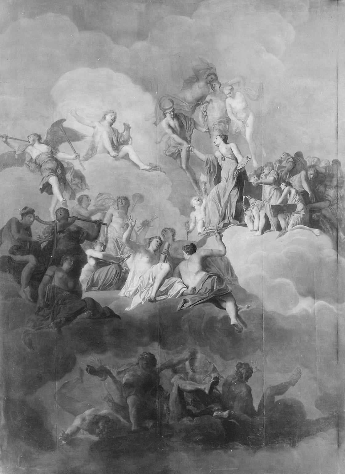 Allegorie der Malerei, detail