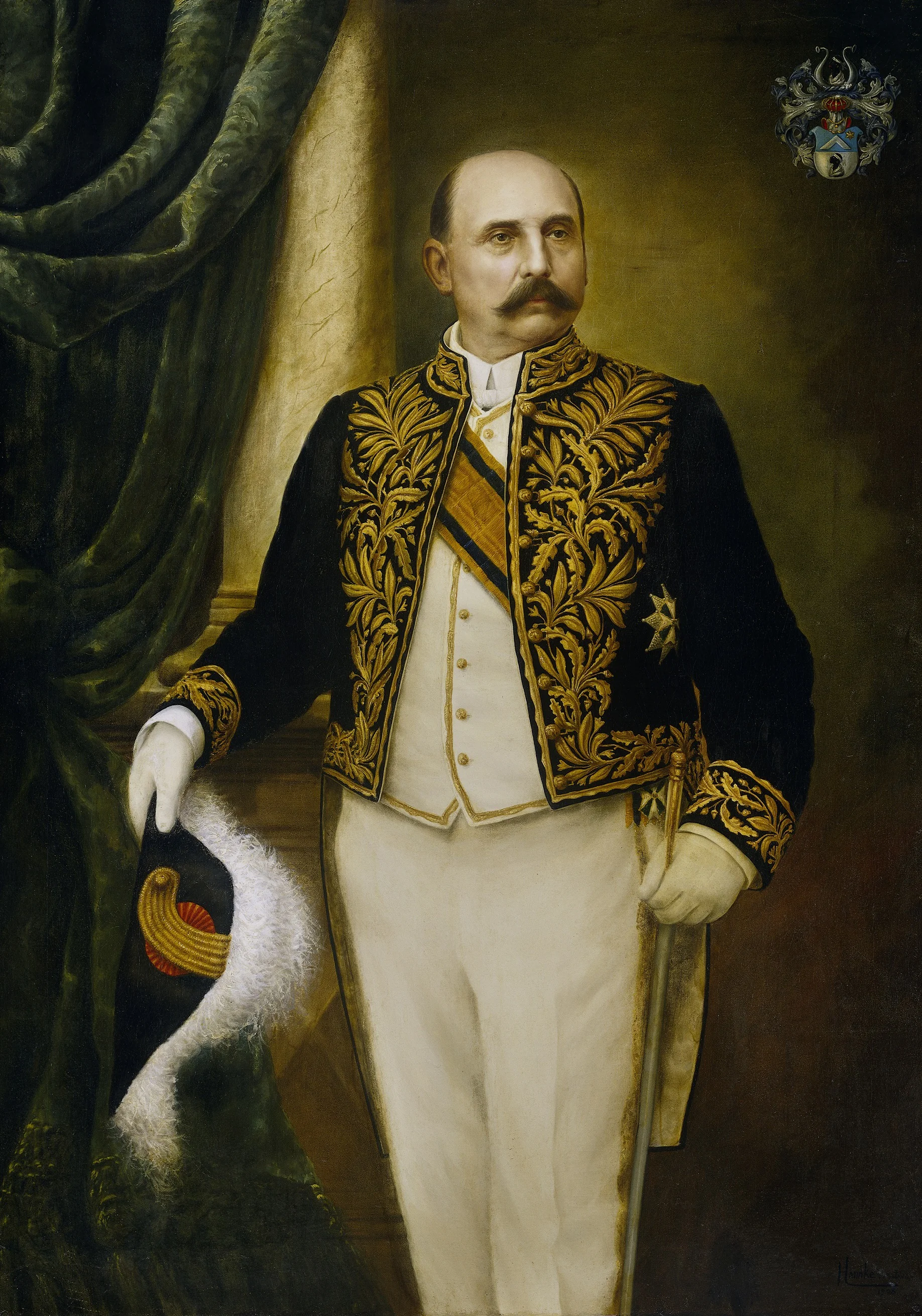 Johannes Benedictus van Heutsz (1851-1924). Gouverneur-generaal (1904-09), detail