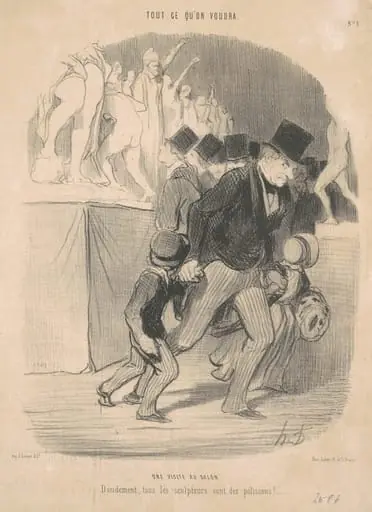 Tout ce qu'on voudra, by Honoré Daumier, ink, 1847