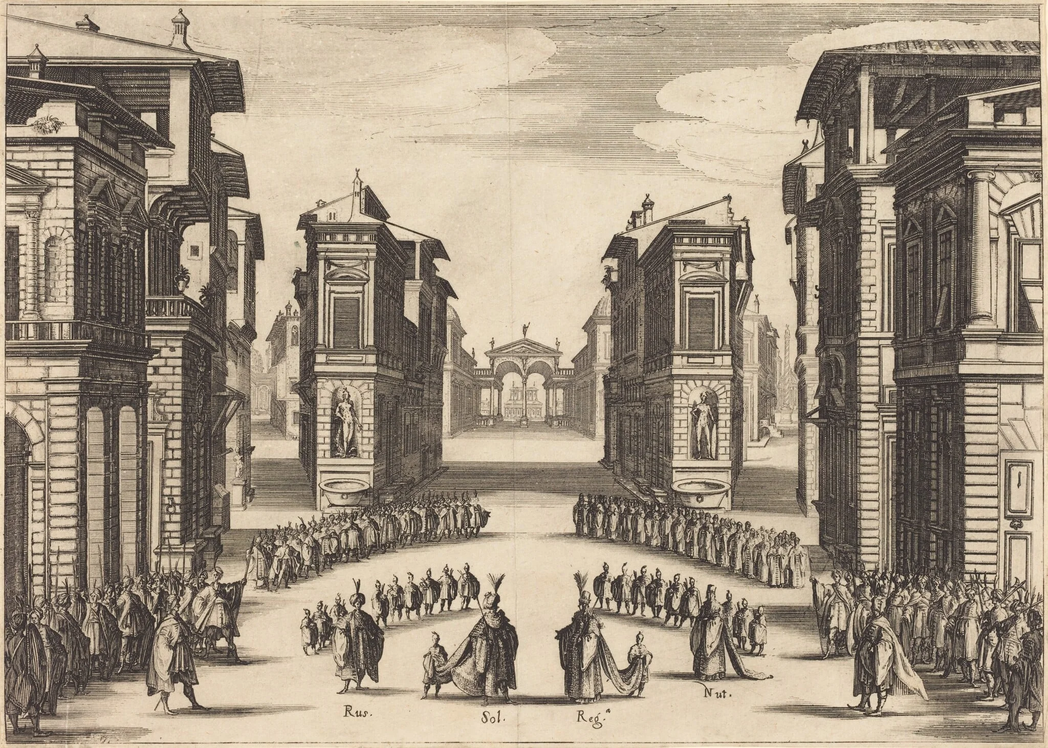 Il Solimano, Act II, detail