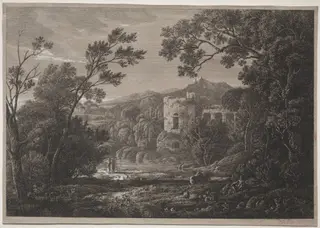 An Italian View, by Josef Rebell, 1810
