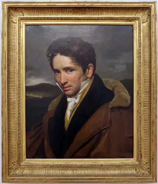 portret van de architect Tilman-François Suys, by François-Joseph Navez, oil, 1810