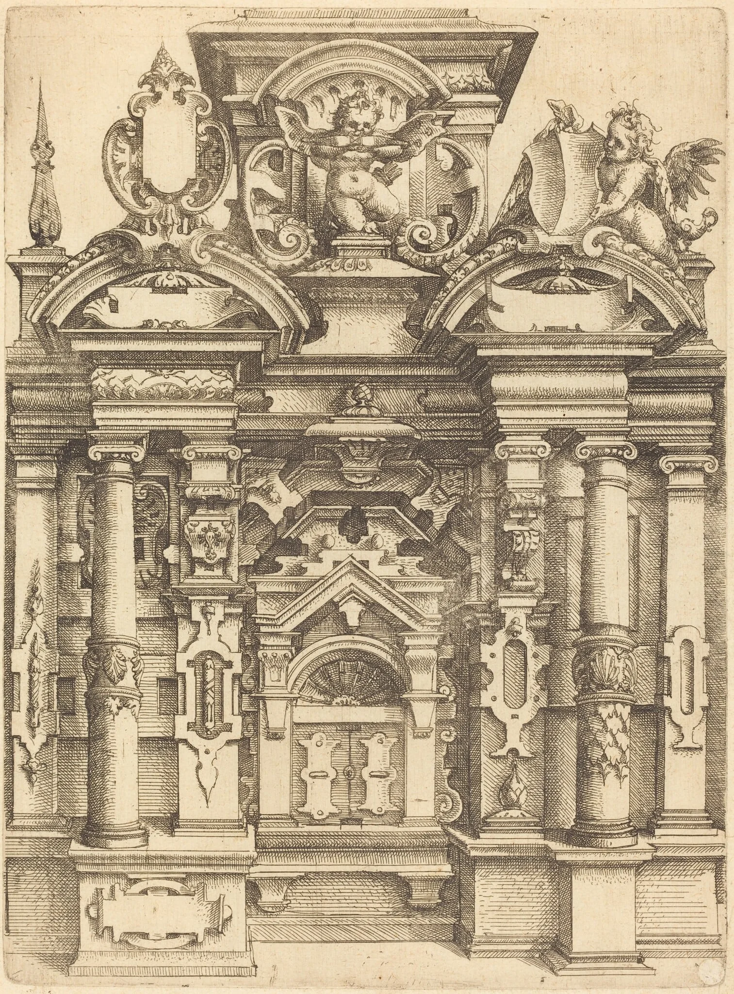 Triumphal Doorway, detail