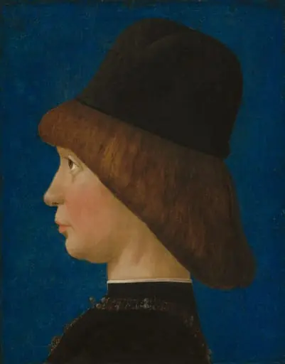 Francesco II Gonzaga, Fourth Marquis of Mantua, by Baldassare d'Este, oil, 1477