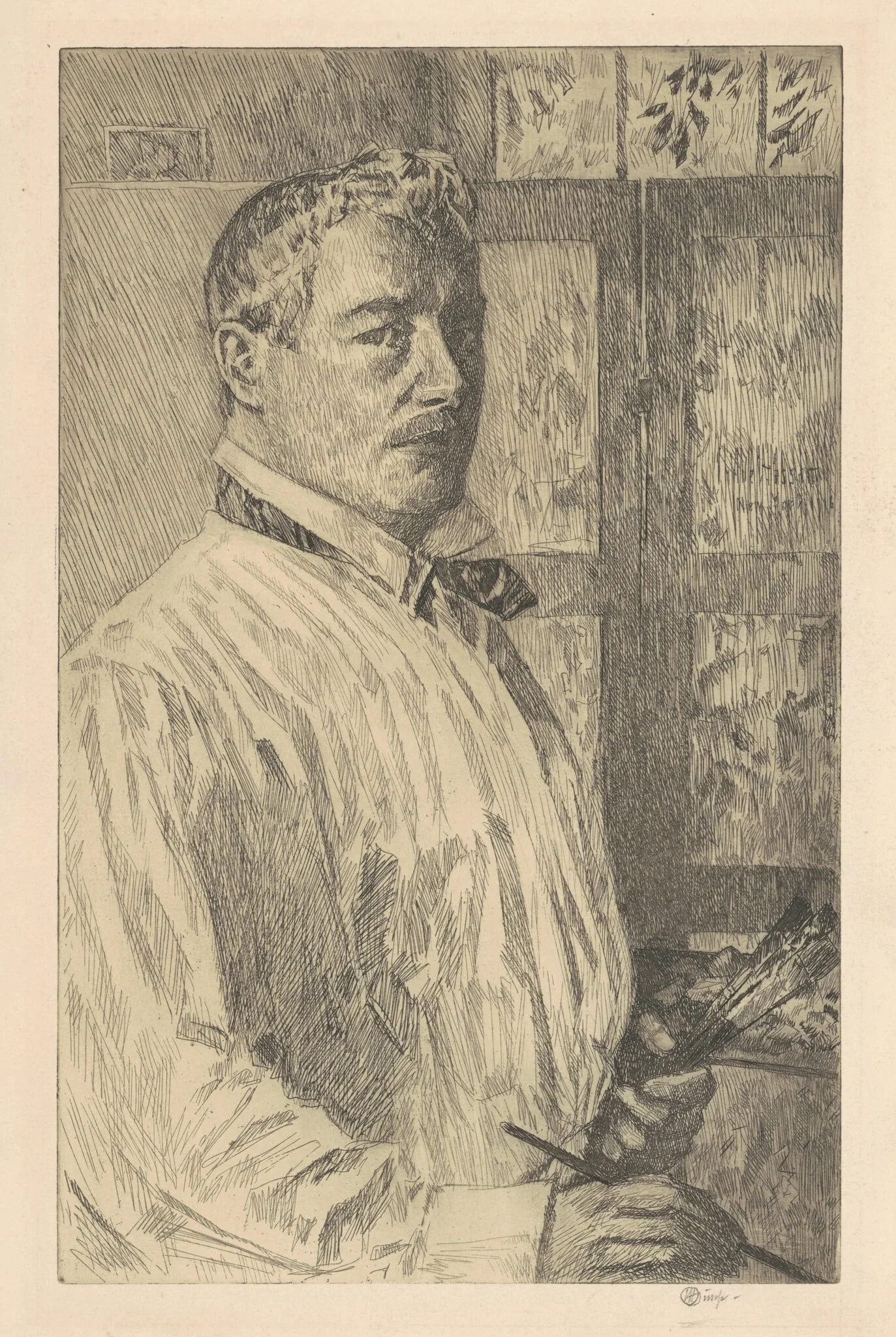 Self-Portrait, detail
