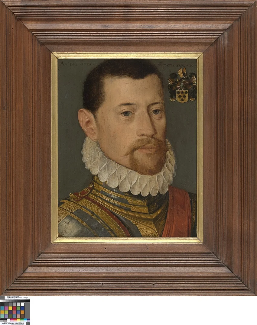 Portrait of a Member of the Budsin Family, detail