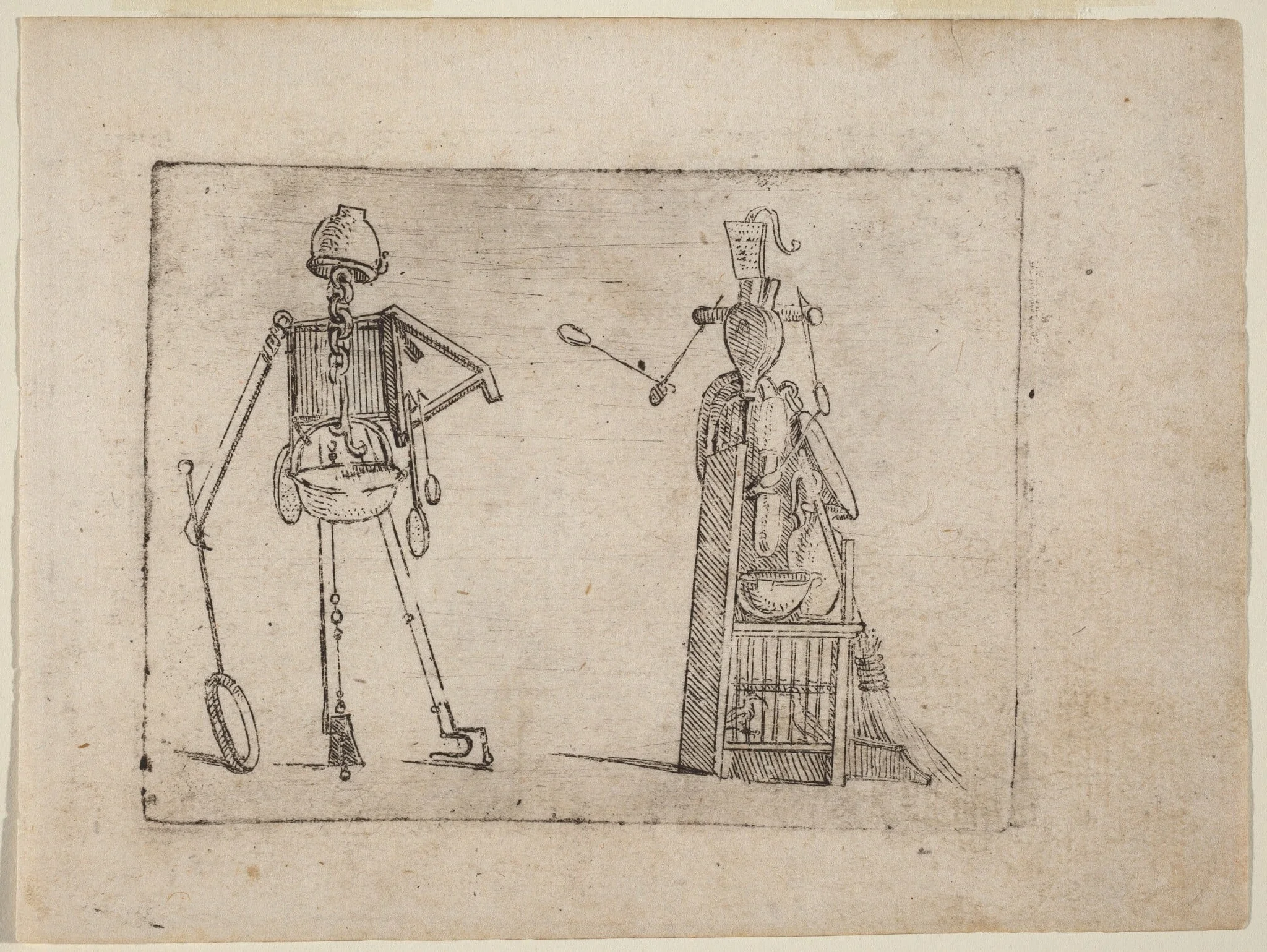 From "Bizzarie di varie Figure", detail