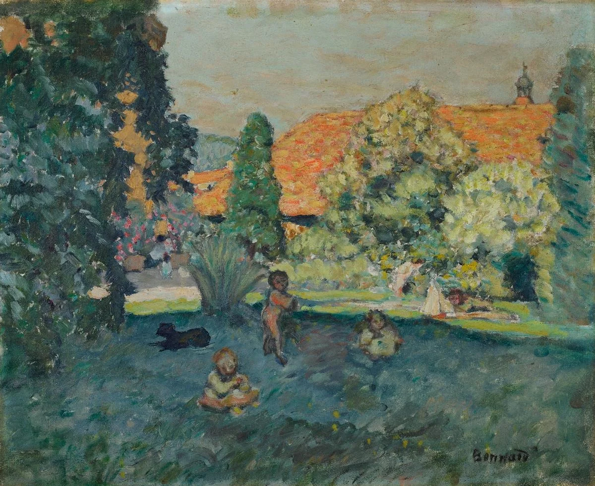 Le Toit rose, detail