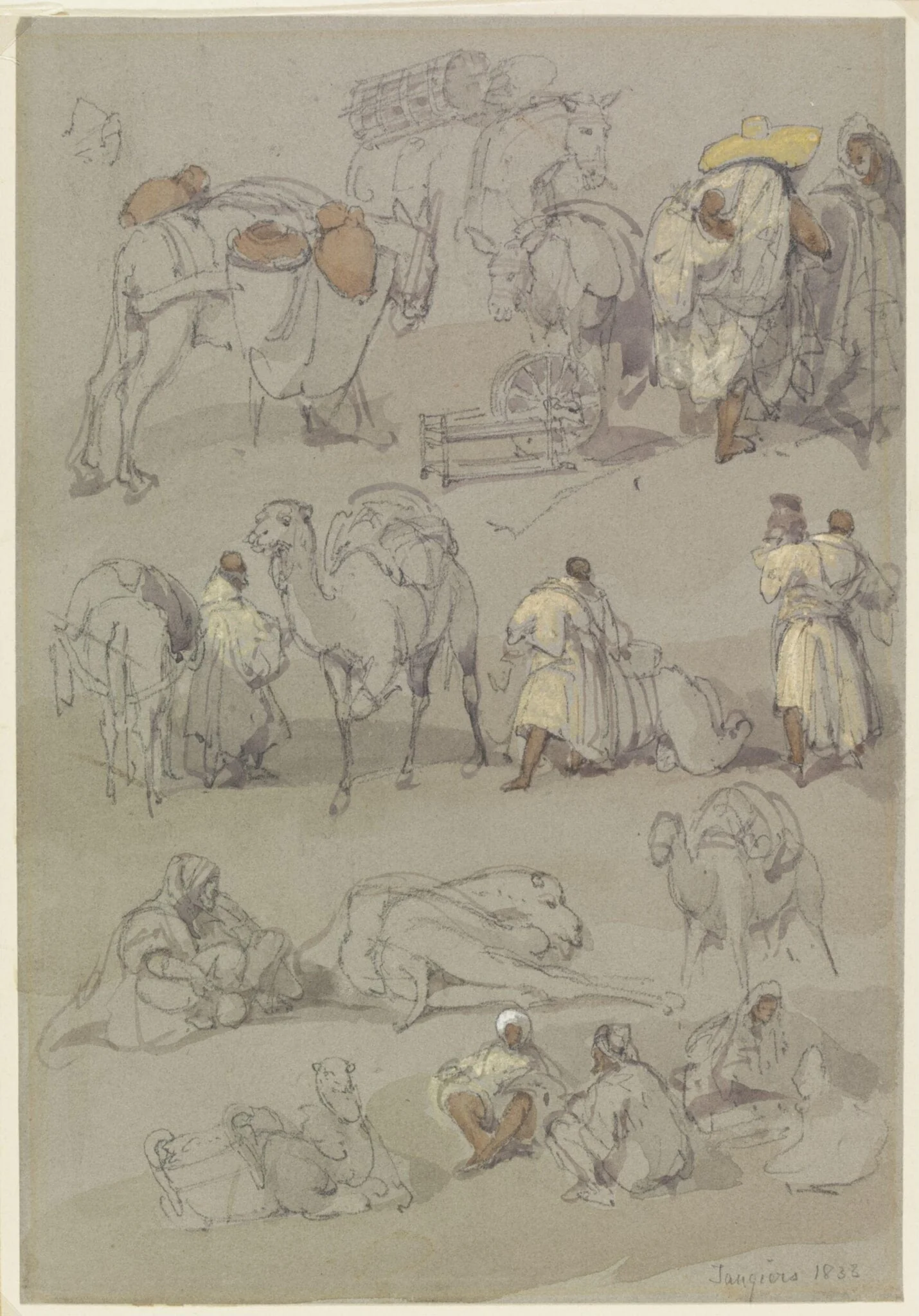 Figure Studies, Tangier, detail