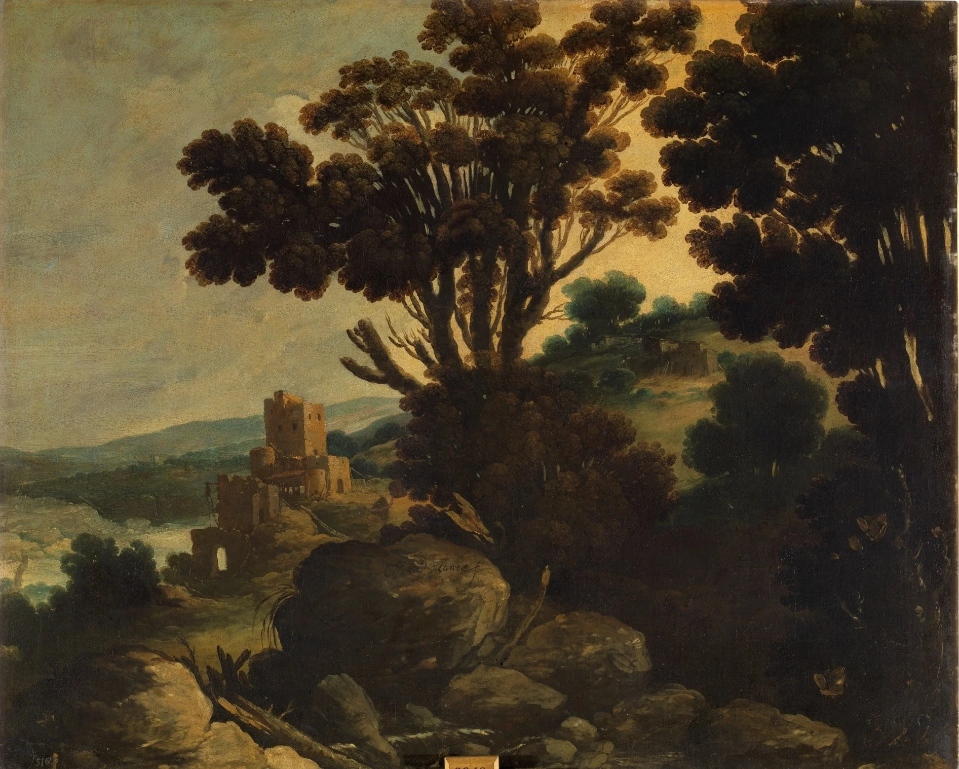 Paisaje, detail