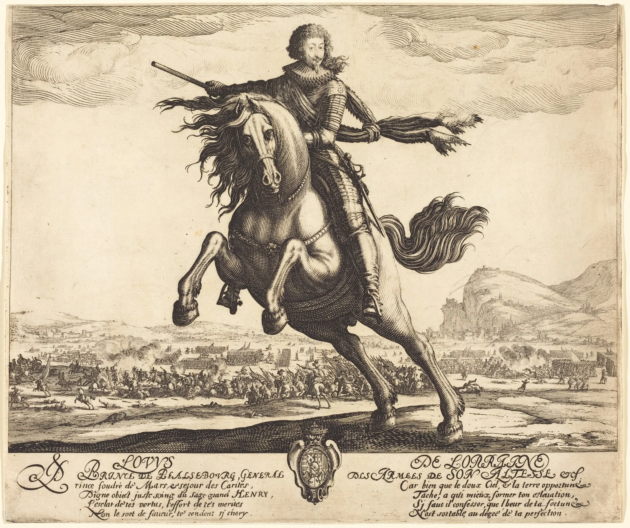 Louis de Lorraine, Prince of Phalsbourg, detail
