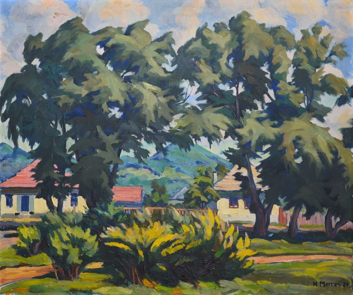 Peisaj din Baia Mare, detail