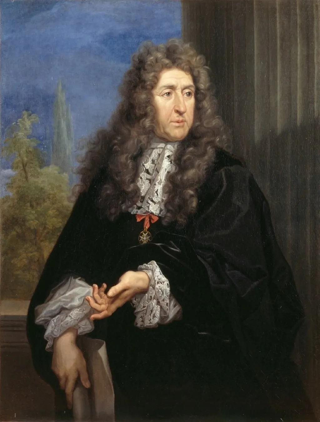André Le Nôtre, by Carlo Maratta, oil, 1700