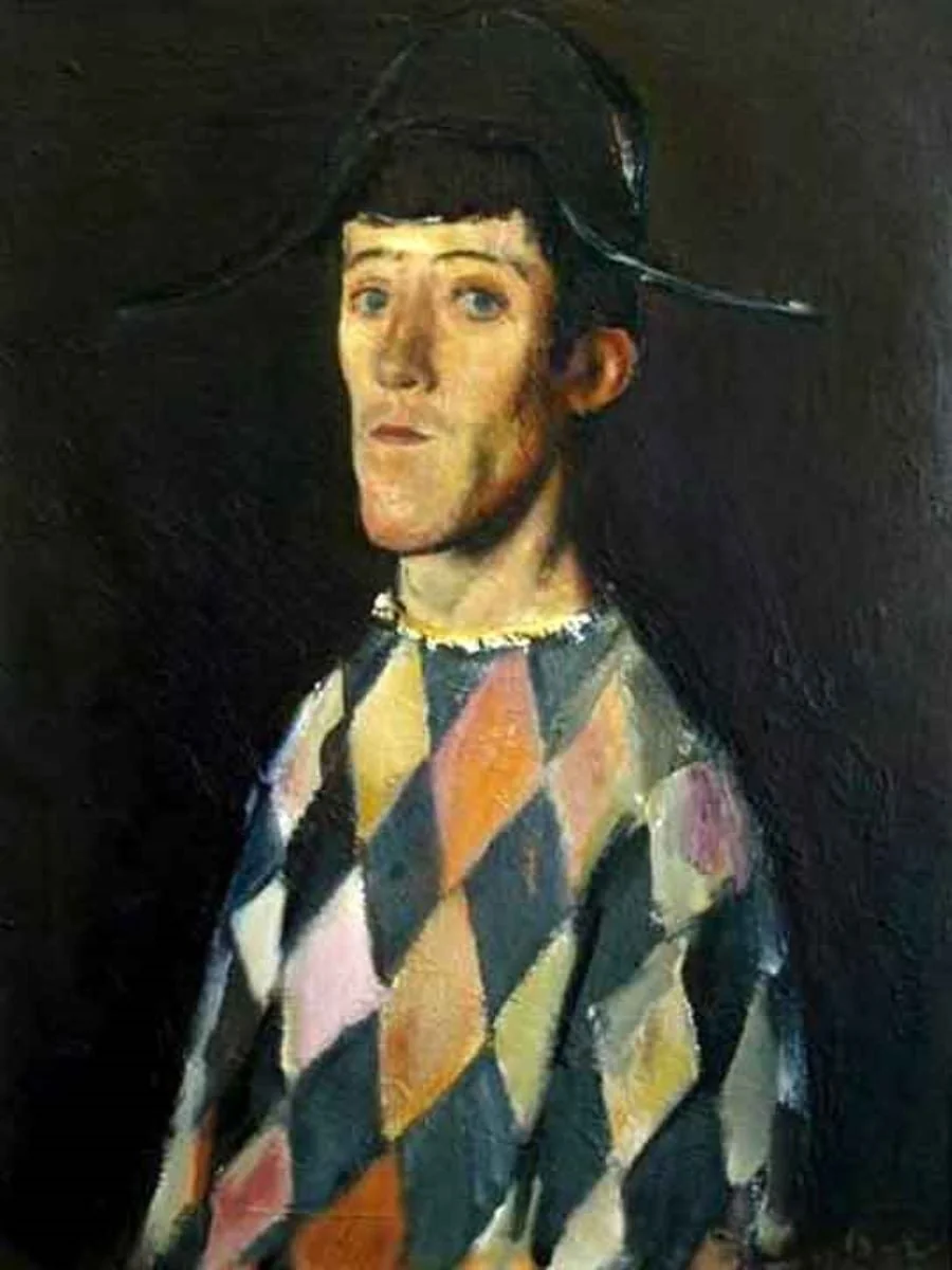 Arlechin, detail