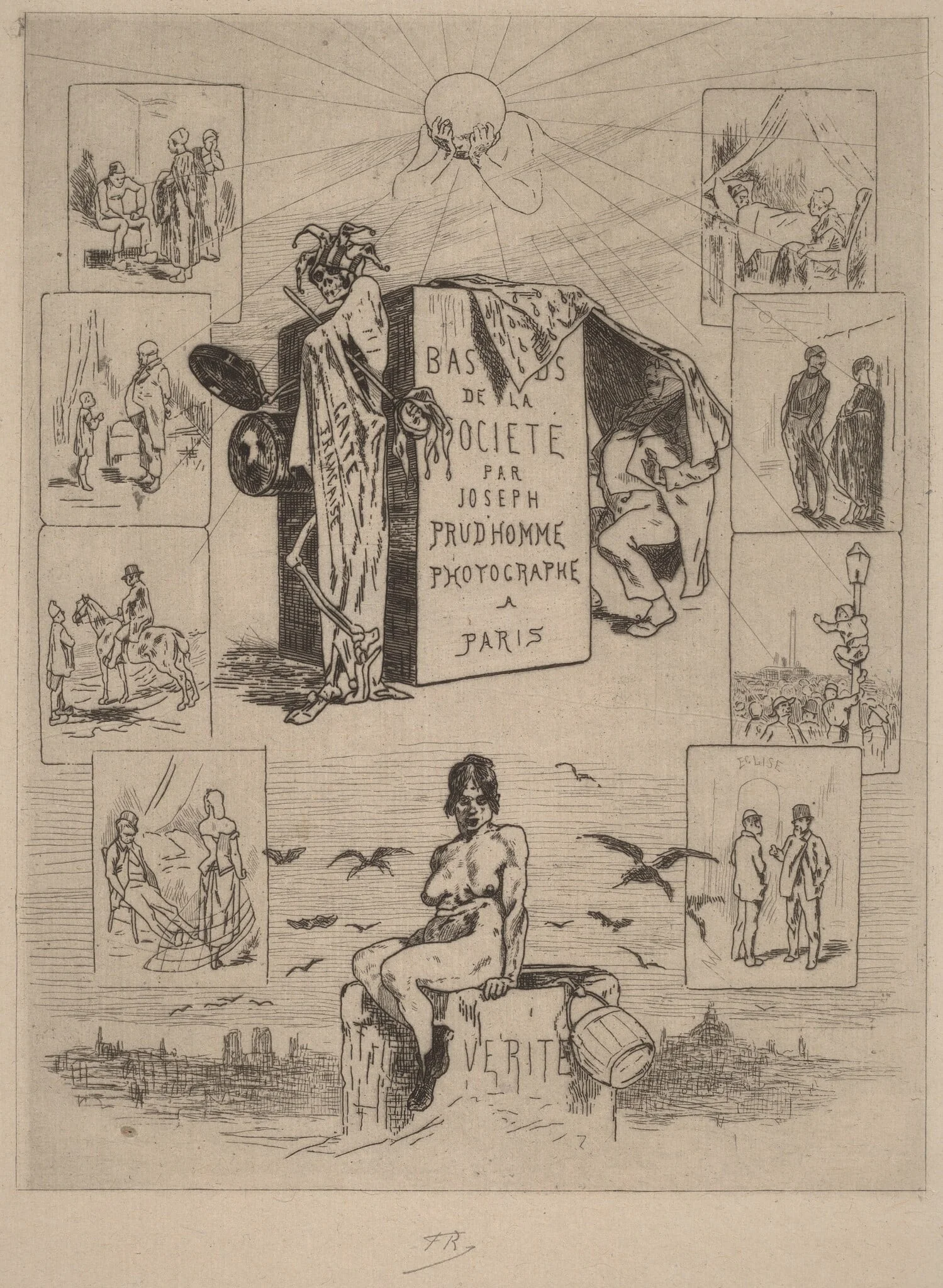 Frontispiece: The Dregs of Society (Les bas-fonds de la societe), detail
