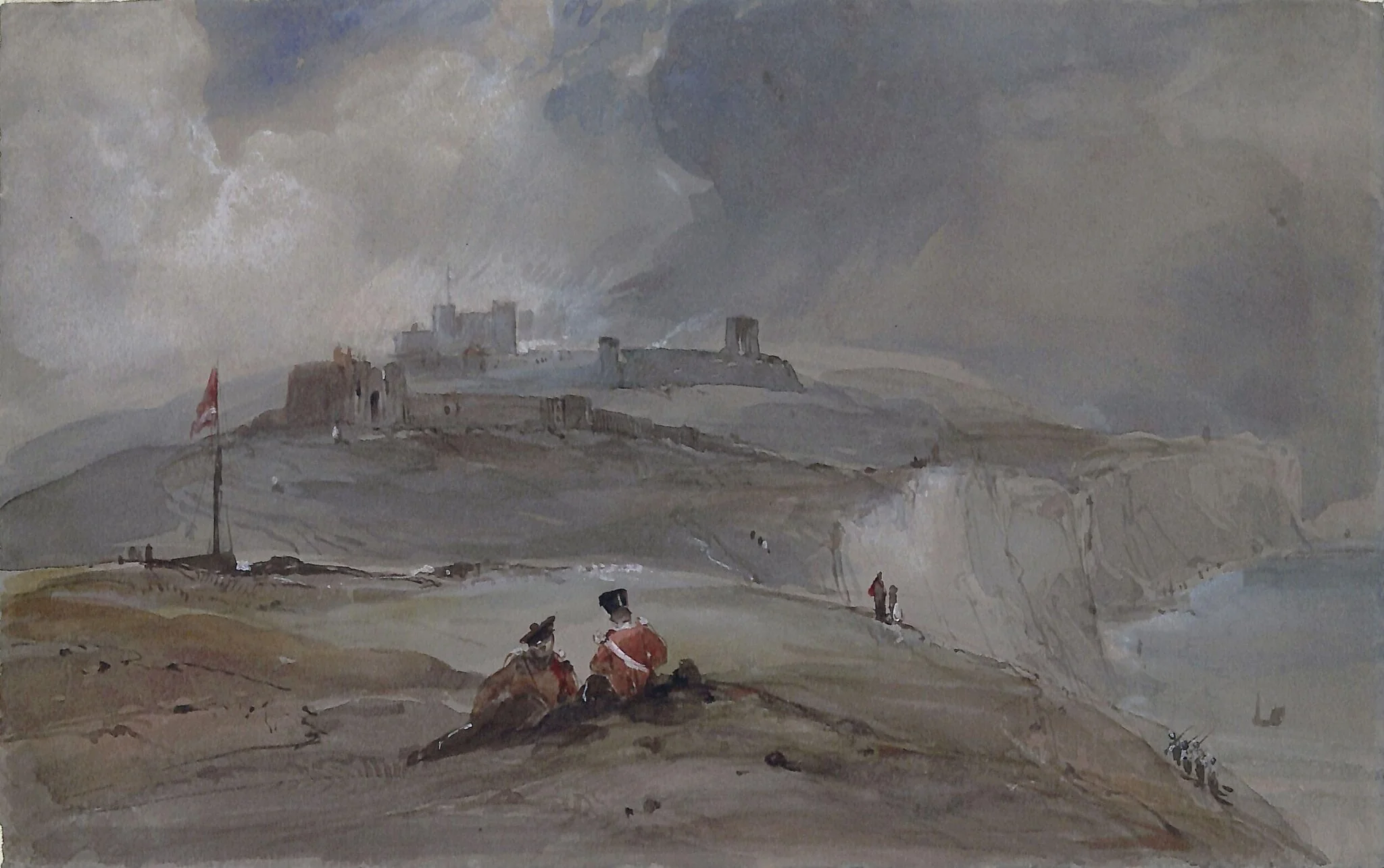 Dover Castle, detail
