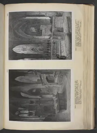 Chapel of St. John the Baptist, Westminster Abbey, by John Coney, watercolor, 1814