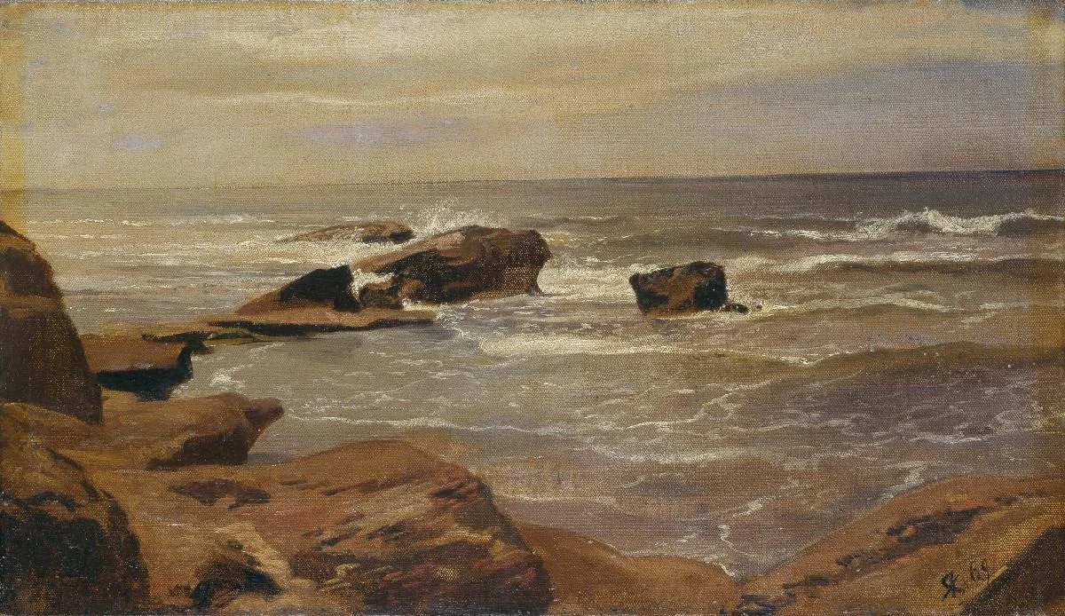 Meer bei Porto dʼAnzio, detail