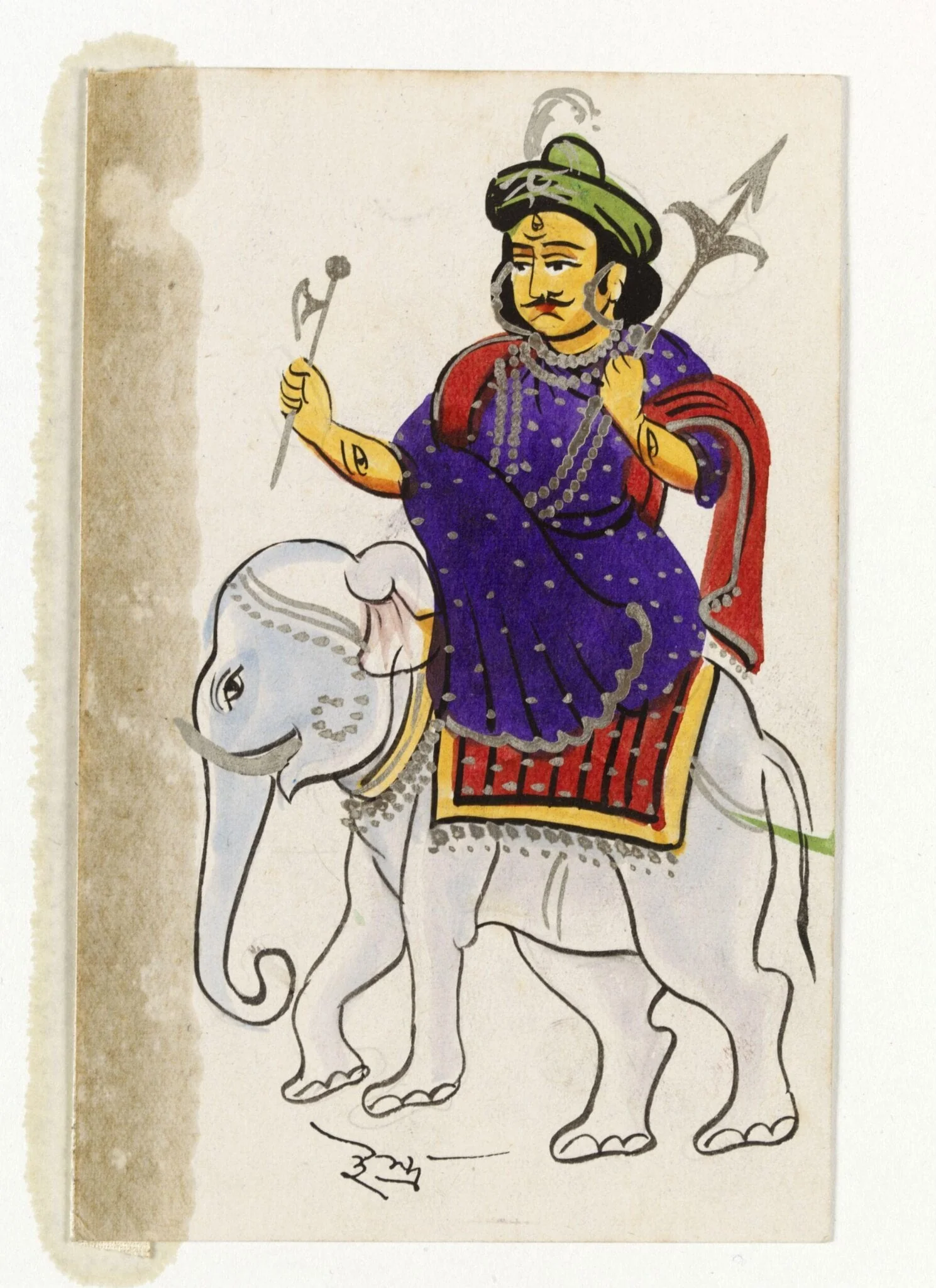 Indra, detail