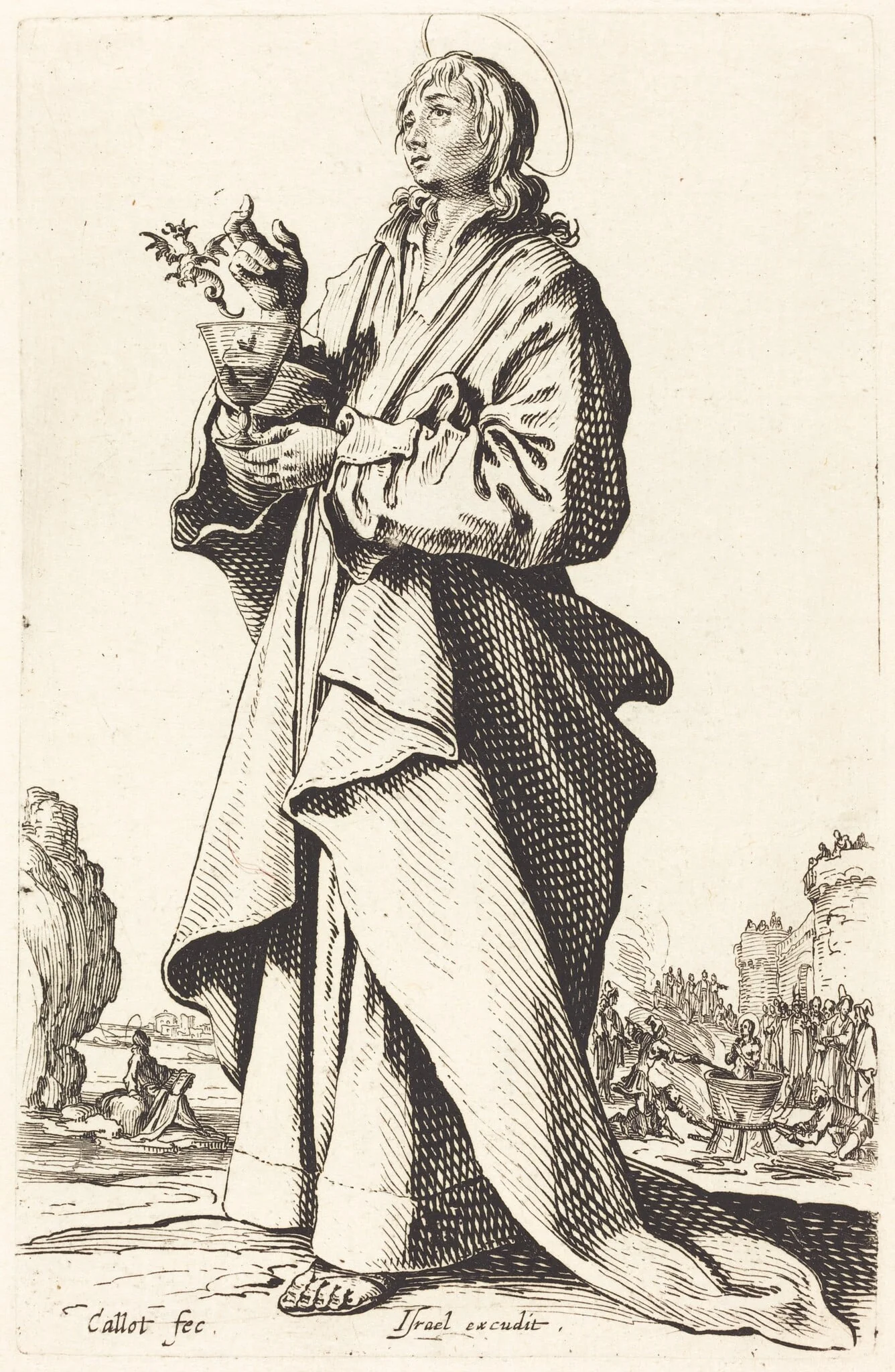 Saint John the Evangelist, detail