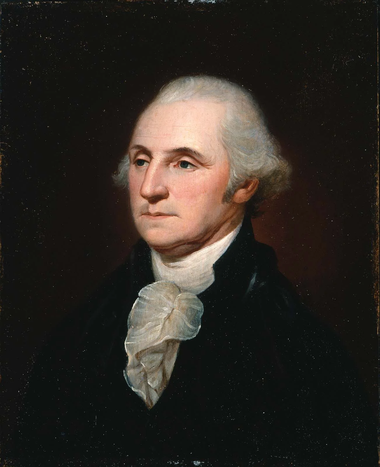 Head of Washington, detail