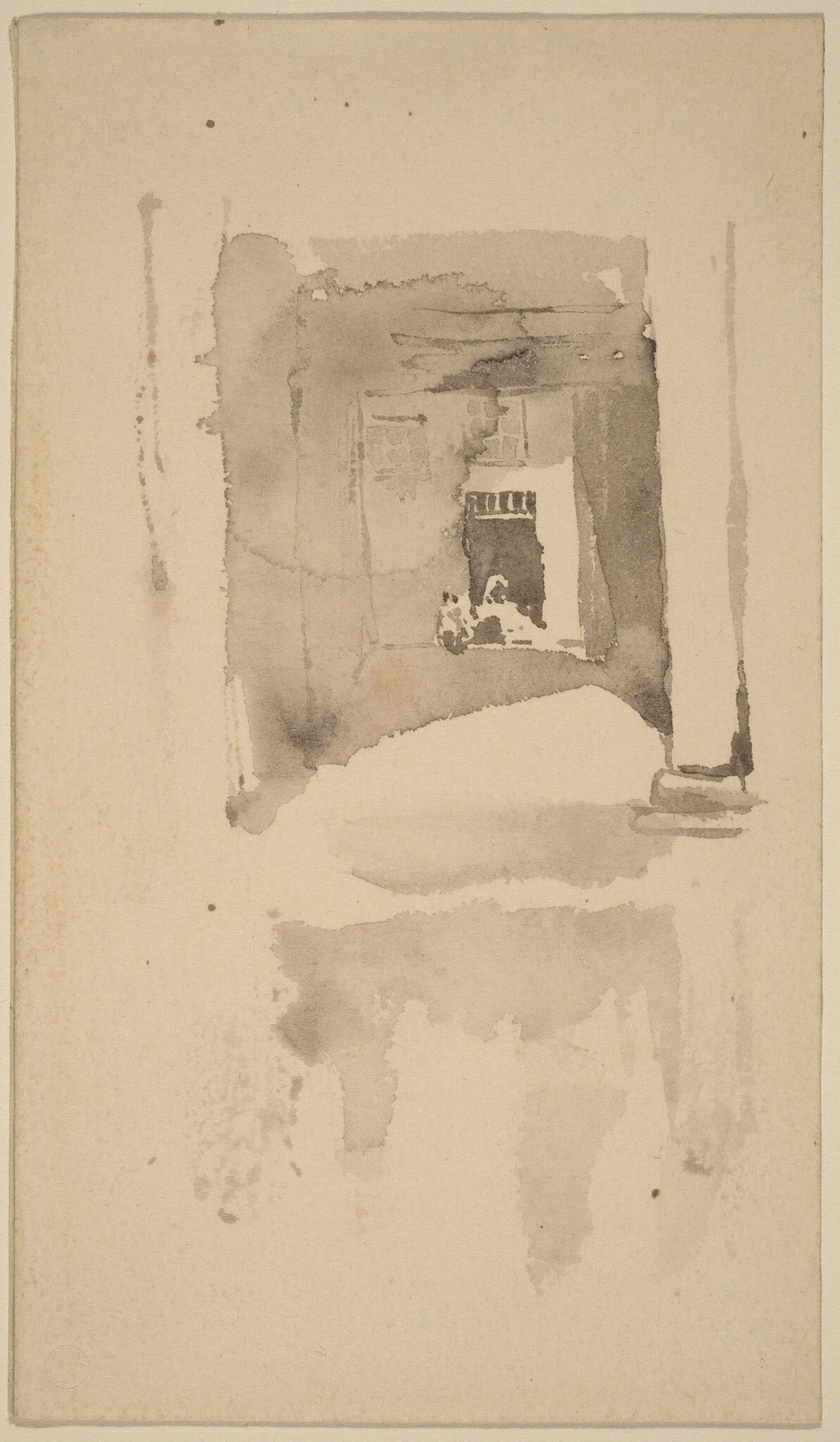A Doorway in Ajaccio, detail