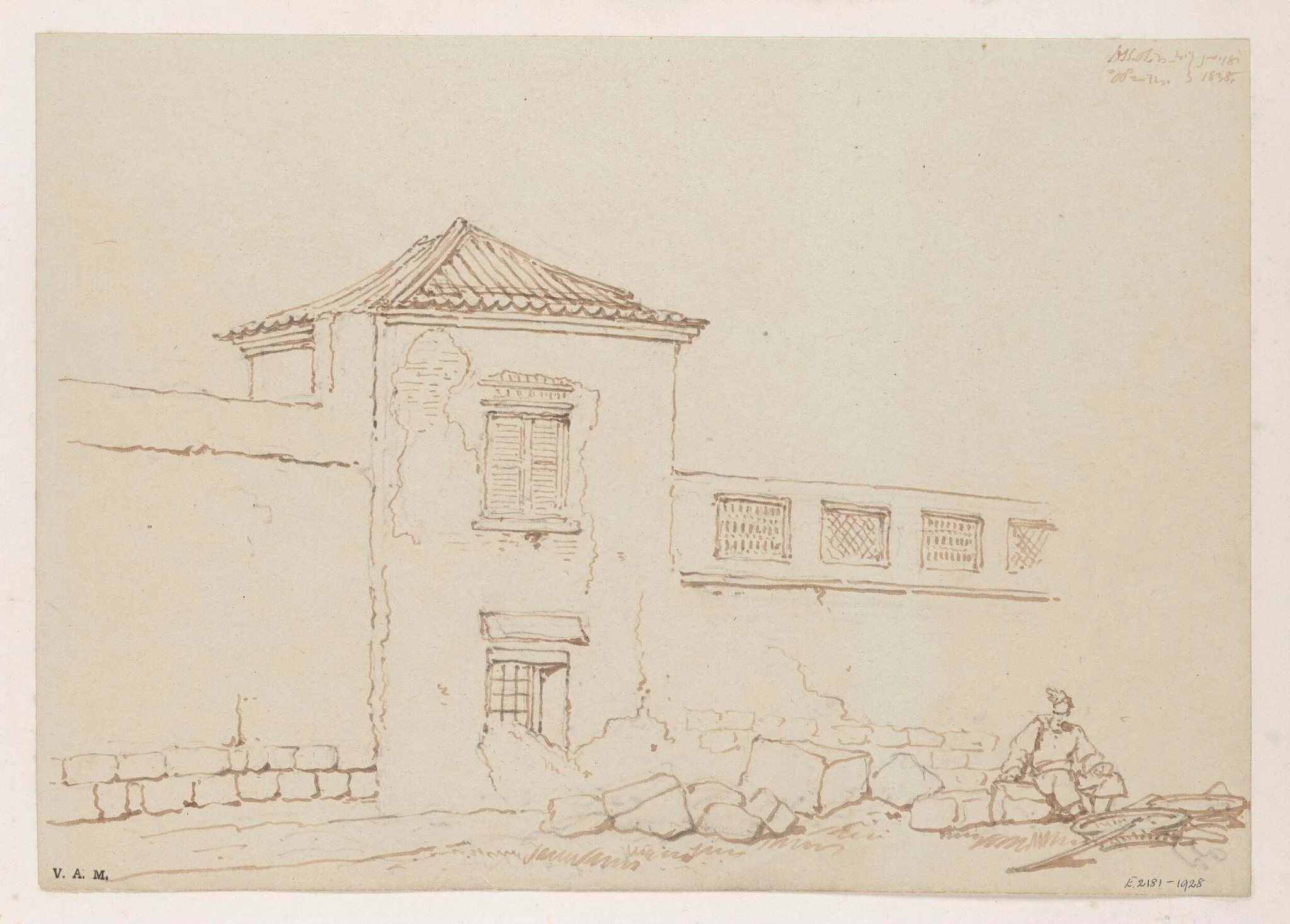 A building in Macau, detail