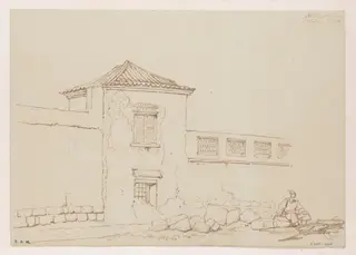 A building in Macau, by George Chinnery, 10