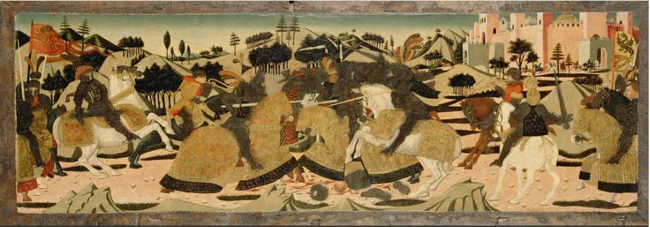 Battle Scene, detail