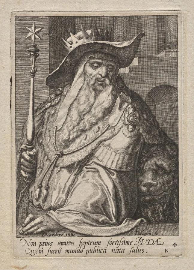 Plate 4: Judah, detail