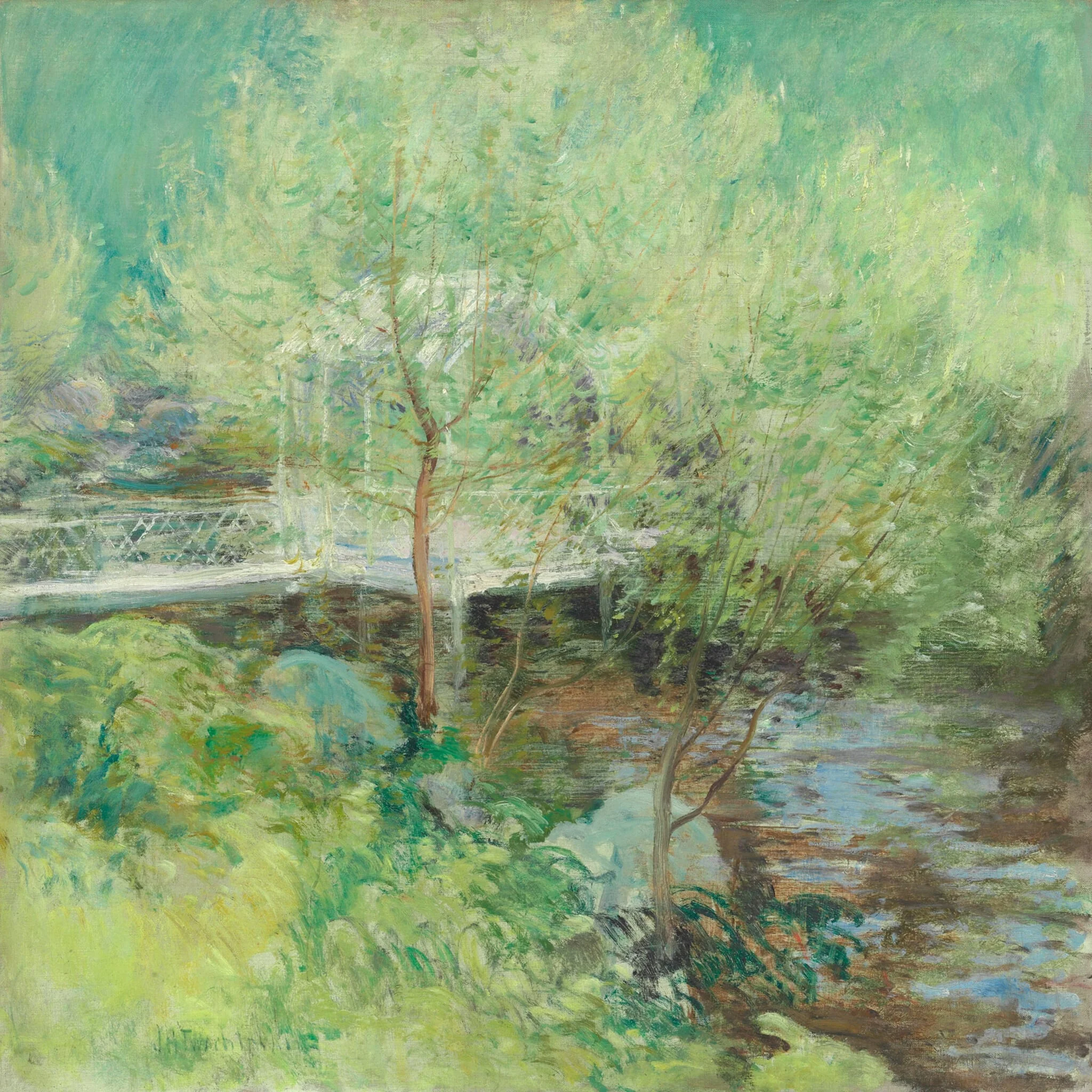 The White Bridge, detail