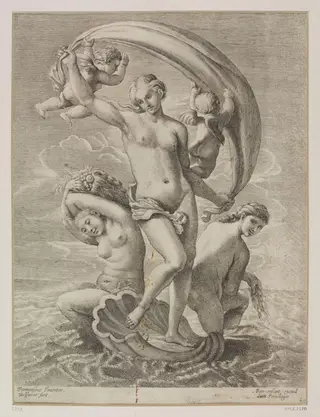 The Triumph of Galatea, by Schelte Bolswert, 1650